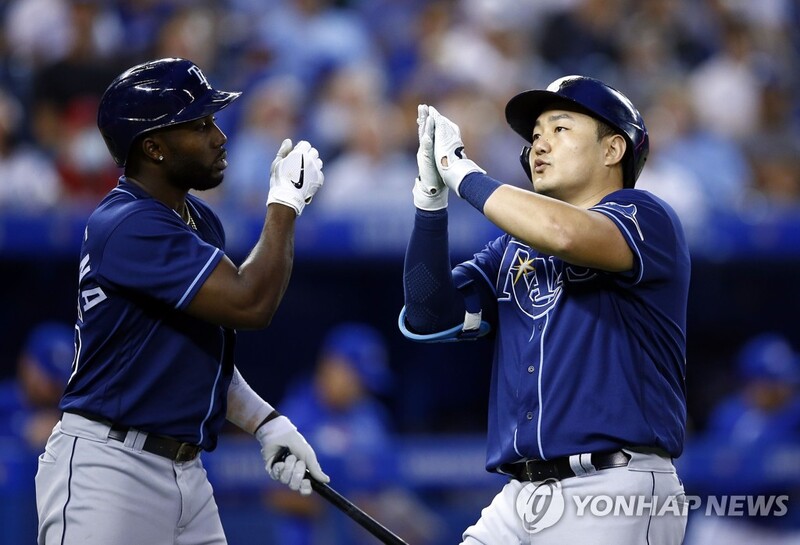 Rays' Choi Ji-man homers in key victory