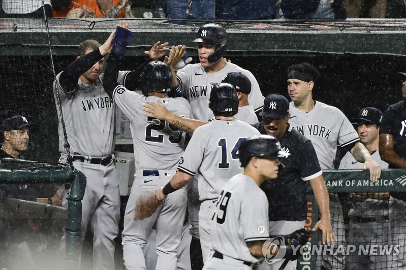 MLB 양키스, 29년 연속 승률 5할 이상 달성