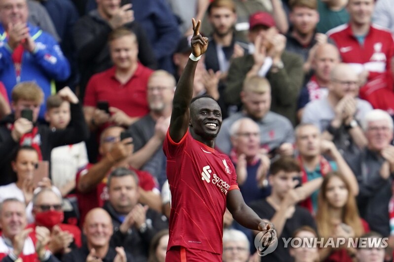 '내 안방은 수정궁!'…마네, C팰리스 상대로 리버풀 100호골