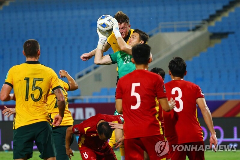 '박항서호 GK' 당반람, 어깨 부상…10~11월 WC 최종예선 불발