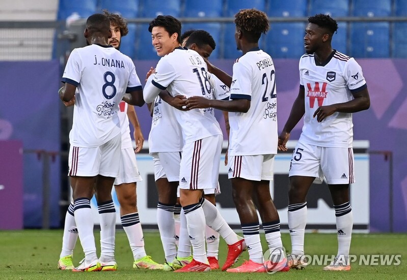 '캐논포' 황의조, 몽펠리에 상대로 시즌 3호골 폭발