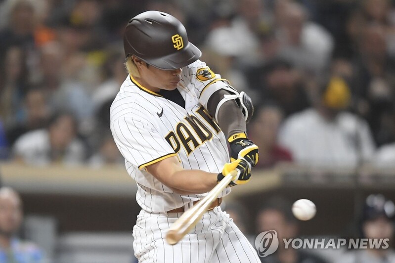 김하성, 샌프란시스코전서 53일 만에 시즌 7호 홈런 폭발