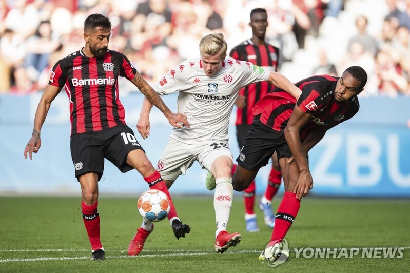 이재성 후반 교체출전…마인츠, 레버쿠젠에 0-1로 져 2경기 무승