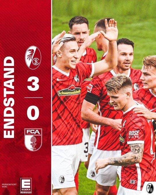 '정우영 71분 뛴' 프라이부르크, 아우크스부르크에 3-0 완승