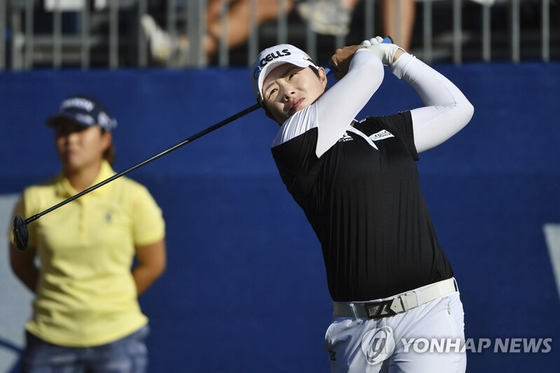 지은희, LPGA 아칸소 챔피언십 공동 2위…하타오카 우승