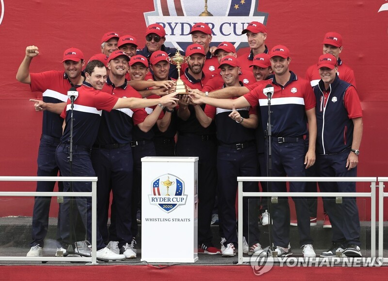 패기의 미국, 관록의 유럽에 10점 차 완승…라이더컵 패권 탈환