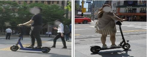 "전동킥보드 탈때 상당수 안전모 안써…주·정차 위반도 빈번"