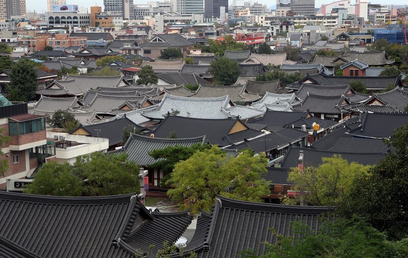 [사진톡톡] 기와집 730여채 즐비한 '전주 한옥마을'