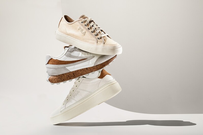 휠라, 친환경 소재 사용한 신발 '어스터치 시리즈' 출시