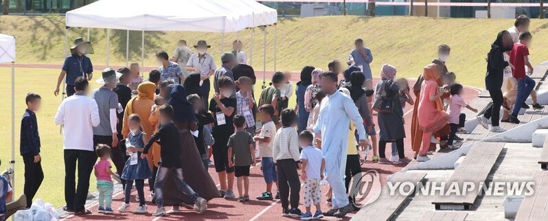 진천 아프간인들 한국 적응 교육 본격화…"자립 목표"