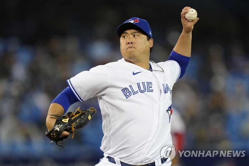 '5회 흔들' 류현진, 4⅓이닝 3실점 부진…3경기 연속 '조기강판'(종합)