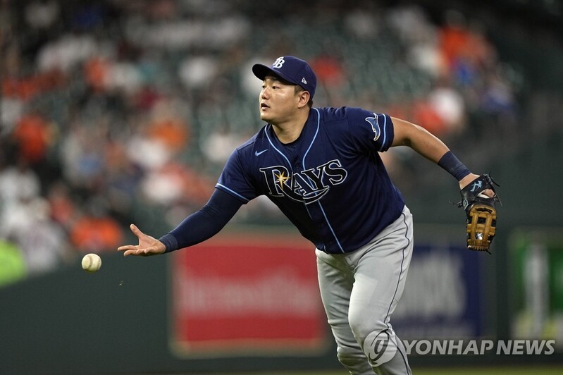 최지만, 8경기 만에 안타…타율 0.229 소폭 상승