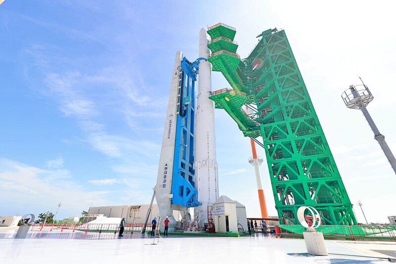 S. Korea conducts final exercises for homegrown space rocket launch