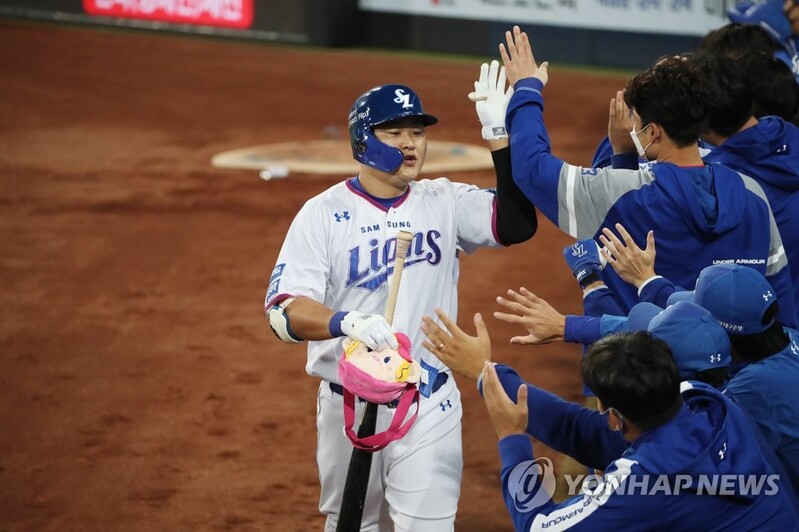 뷰캐넌 선발승·오승환 세이브·오재일 홈런…삼성, 한화 제압