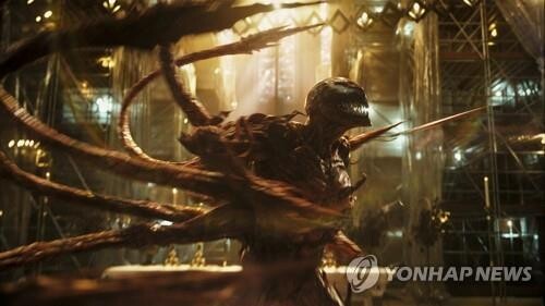 '베놈2' 북미서 개봉 주말에 팬데믹 후 최대 박스오피스 수입