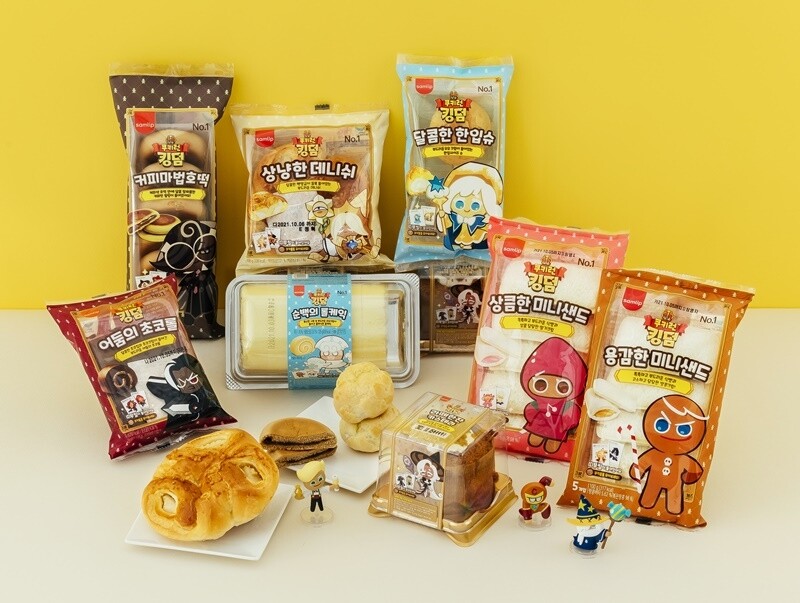 빵도 먹고 스티커도 모으고…CU '쿠키런:킹덤' 협업상품 출시