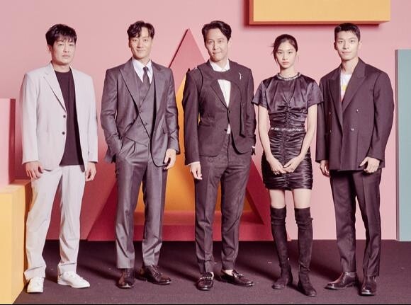 '오징어게임' 이정재·박해수·정호연·위하준, 美 팰런쇼 출연