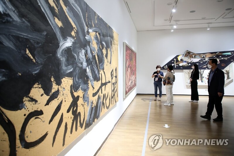 전남수묵비엔날레 1개월 만에 온·오프라인 관람객 20만 방문