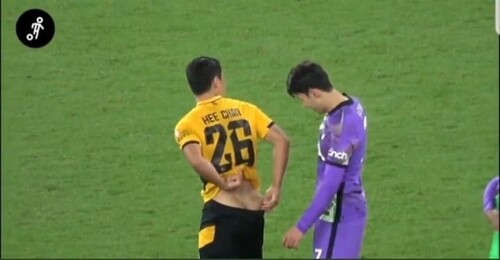 [고침] 스포츠('엉덩이골 논란(?)'에 대한 황희찬의 해명…)