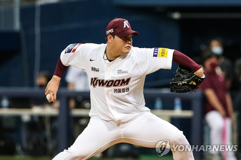 키움 조상우 12일 만에 1군 복귀…"중요한 상황에 등판"