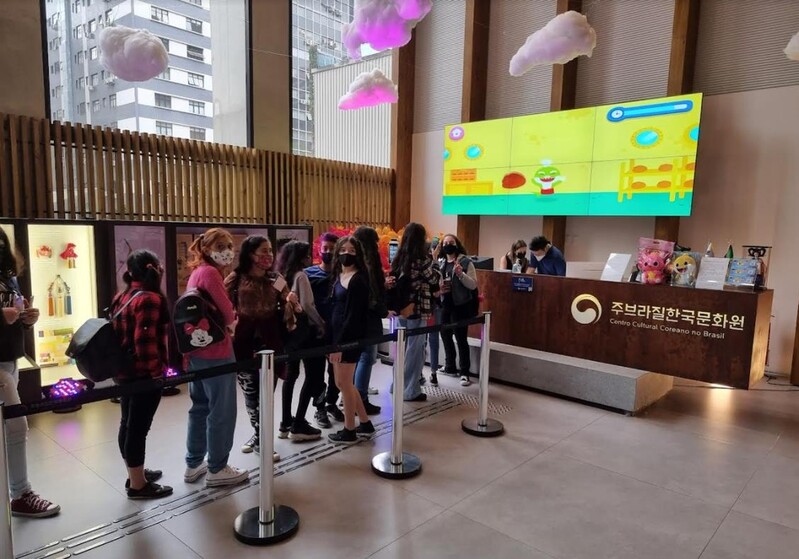 브라질 어린이달에 만난 한류…'핑크퐁 원더스타' 전시회 성황