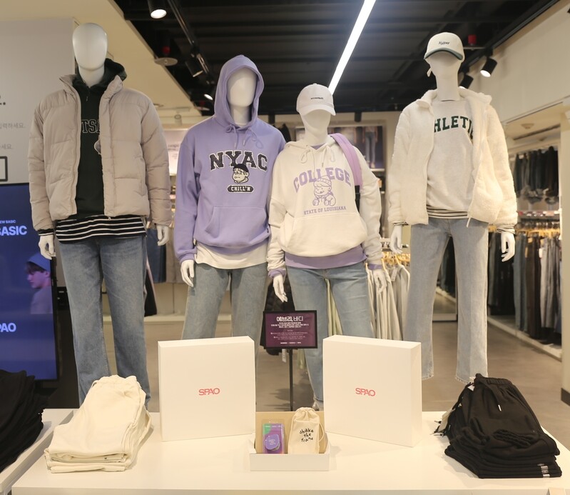 이랜드 스파오, 국내 패션브랜드 첫 '현실 몸매' 마네킹 비치