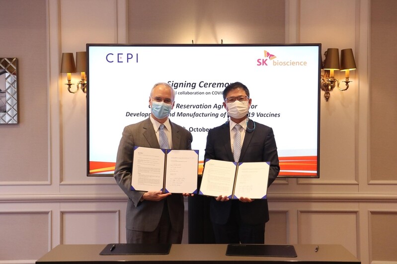 SK Bioscience extends manufacturing deal with CEPI