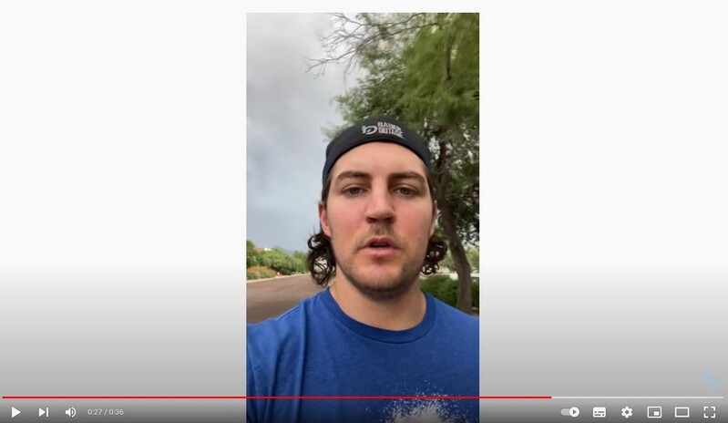 '폭행 혐의' 침묵 깬 MLB 바워 "PS 기간 유튜브로 만나요"