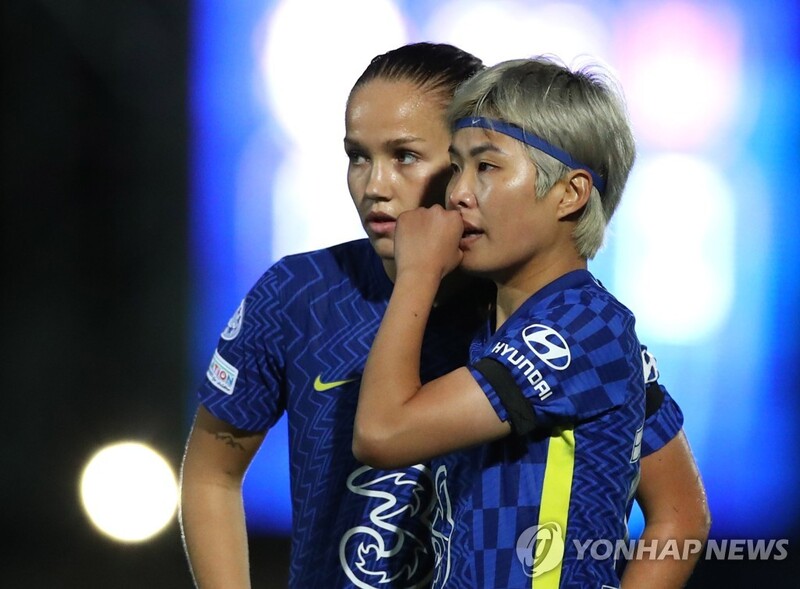 '지소연 2호 도움' 첼시, UWCL 첫판서 볼프스와 극적 무승부