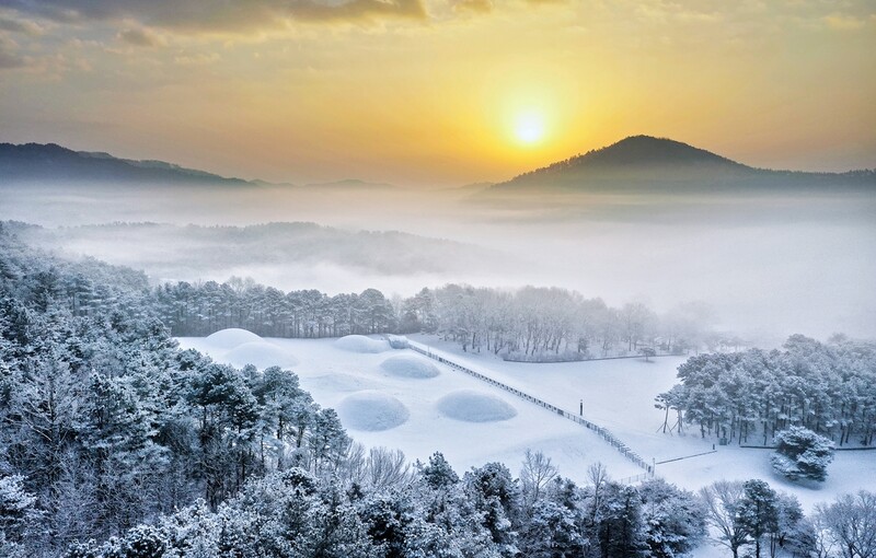 [문화소식] 백제 왕릉 사진 공모전 대상에 '일출'