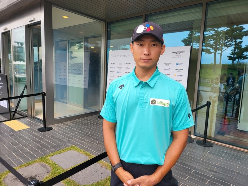 하루 물에 세 번 빠진 김민휘 "그래도 이븐파 맞춰 만족"