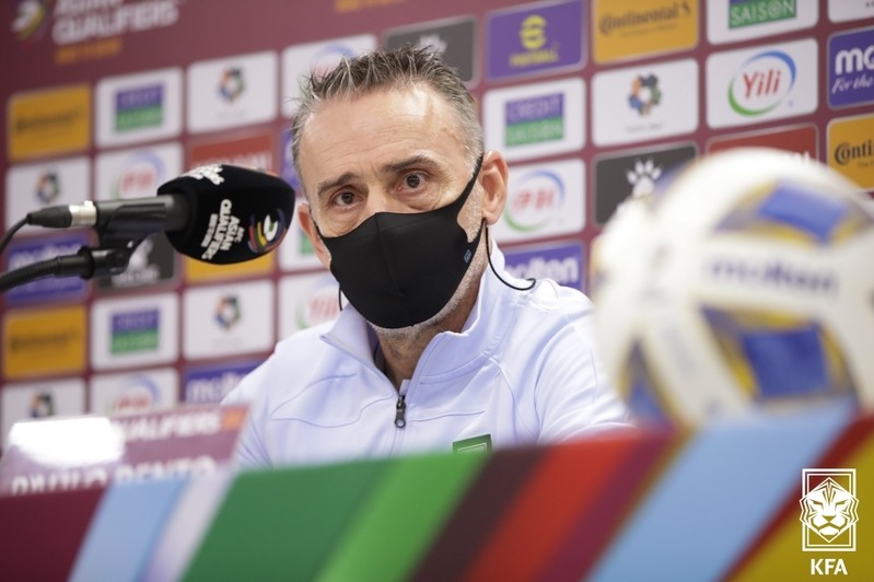 시리아전 진땀승에 벤투 감독 "더 많은 득점 차로 이겼어야"