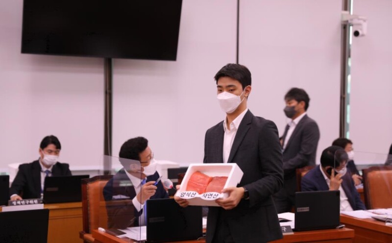 "내가 먹던 연어 슈퍼푸드인가, 색소 범벅인가?"