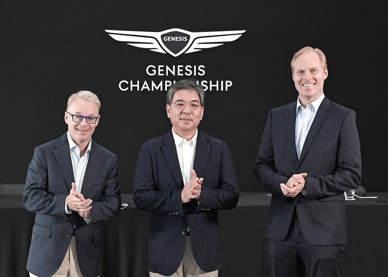 제네시스, '골프 마케팅' 강화…장재훈 "양궁처럼 성장 돕겠다"