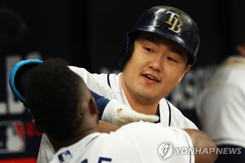 미국 언론 "최지만, 내년 연봉 350만달러 전망…100만달러↑"