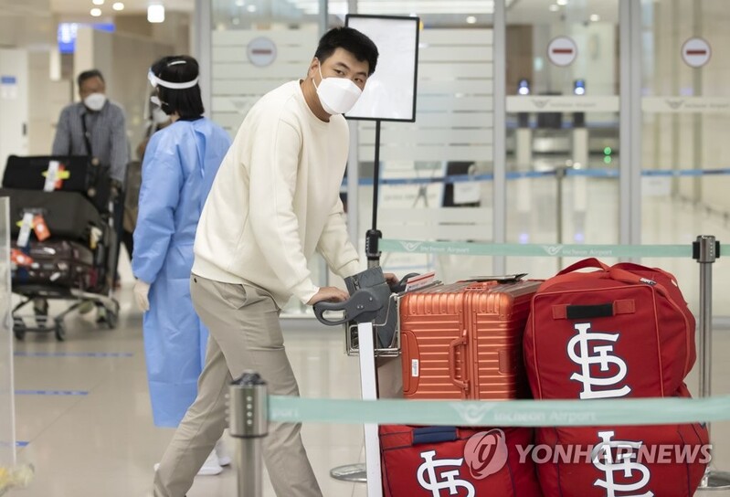 미국 현지 언론 "세인트루이스, 김광현과 작별 예상"