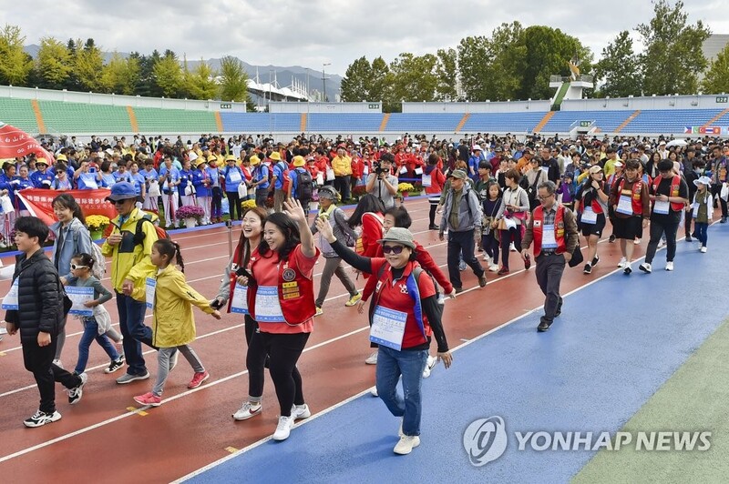 원주국제걷기축제, 2년 만에 내달 6∼7일 비대면 자율출발 진행