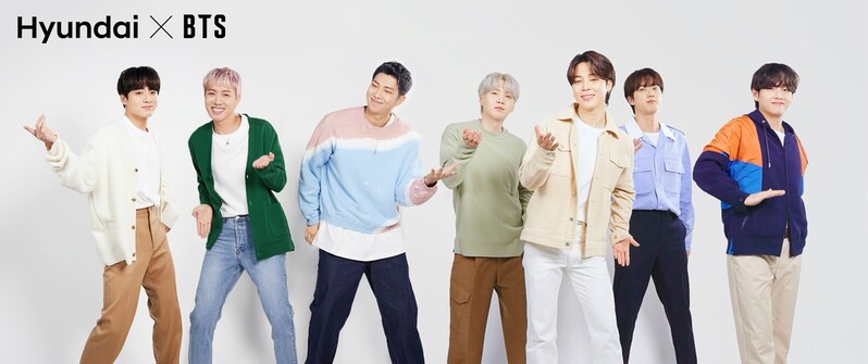 "BTS 따라 춤춰요"…현대차, 탄소중립 디지털 캠페인