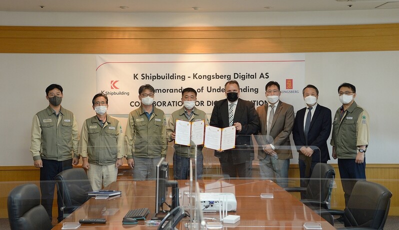 K Shipbuilding to join forces with Norwegian firm for smart ships