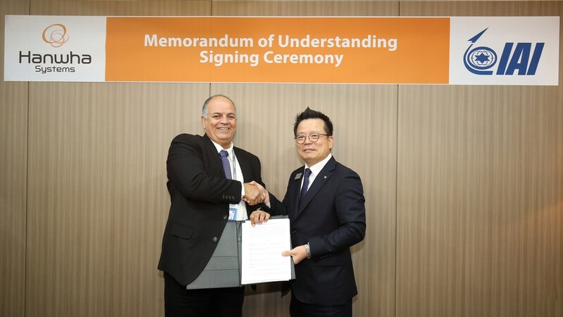 Hanwha Systems inks deals with Israeli defense companies on AESA radar, aviation technologies
