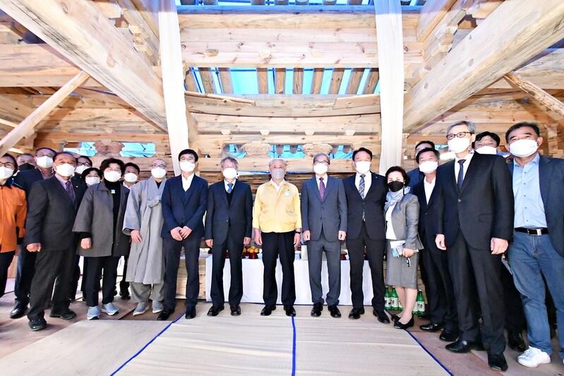 일제 철거한 삼척도호부 응벽헌 500년 전 모습 그대로 복원