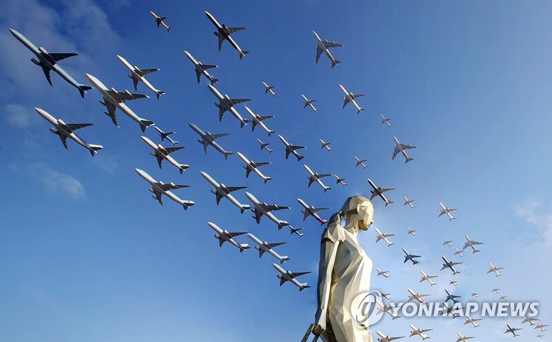 Incheon Int'l Airport reports sharp recovery in traveler flow in past 2 mths