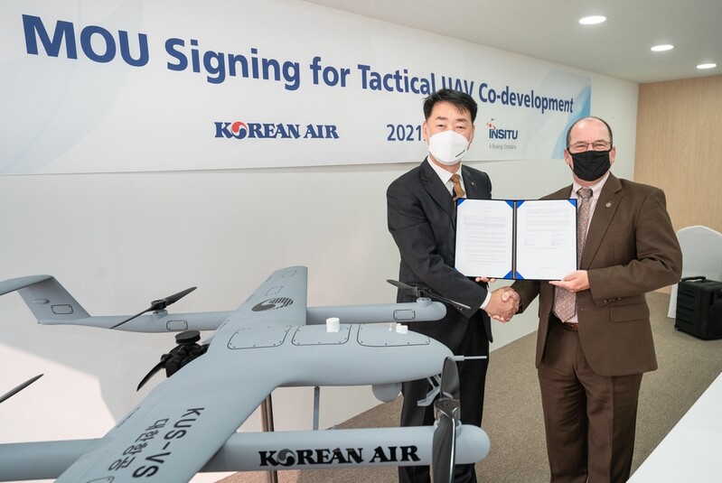 Korean Air partners with Boeing for UAV development