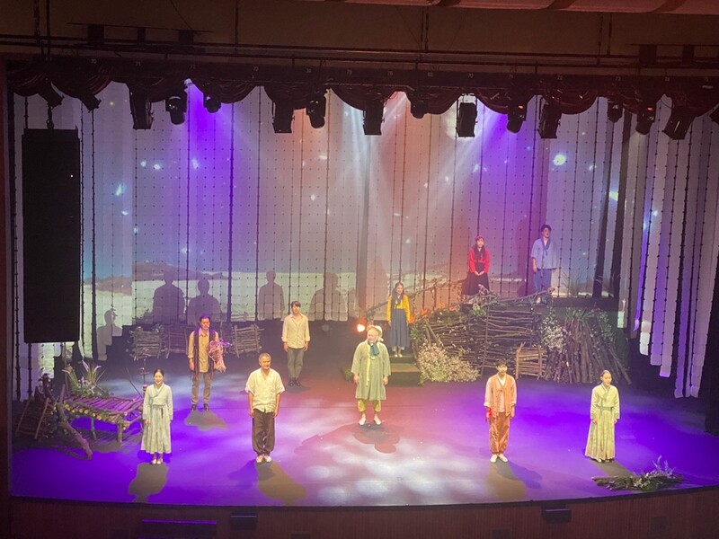 강원 젊은 연극인 참여 뮤지컬 '달꽃만발' 공연 성황