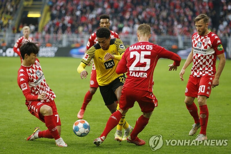 이재성 64분 활약…마인츠, 아우크스부르크에 3골 차 완승