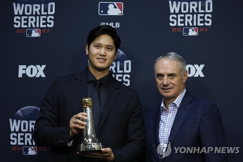 7년 만에 수상자 나온 MLB 커미셔너 특별상…주인공은 오타니