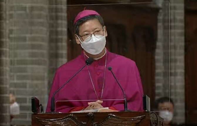 정순택 신임 서울대교구장 "가늠 못할 하느님 뜻에 많이 놀라"