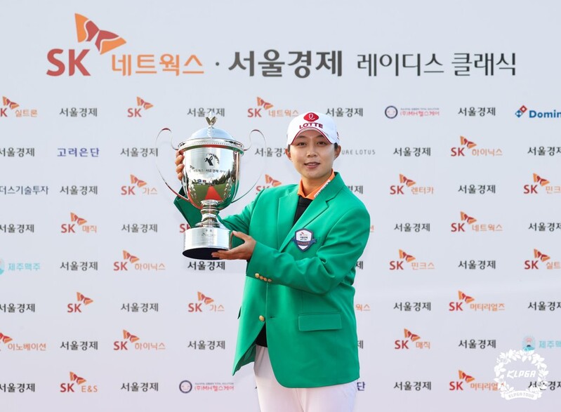 올해 국내대회 3개 출전에 2승…김효주 "운과 타이밍이 좋아서"