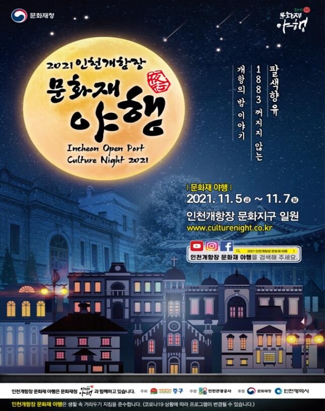 '인천 개항장 야행' 5∼7일 열려…개화기 정취 물씬