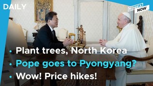 S.Korea proposes planting trees in the North / A papal visit to N.Korea?